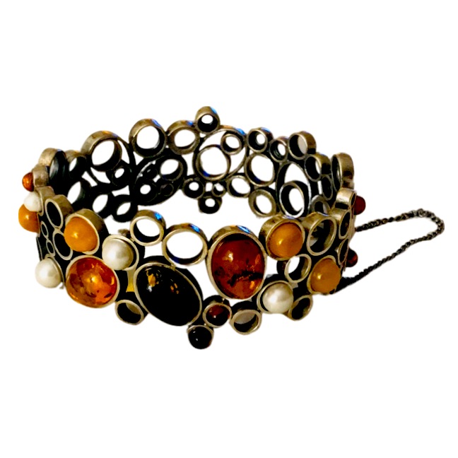 Brand Kruk Amber Multi Colors Bracelet